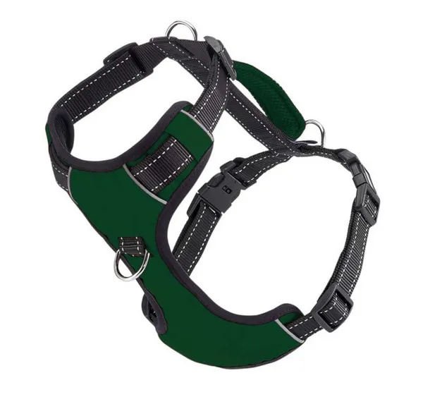 1ea Baydog Small Green Chesapeake Harness - Treat